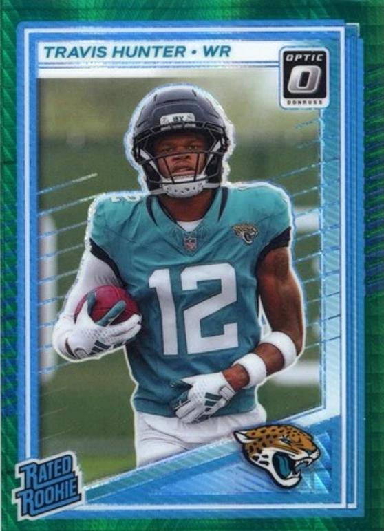 Travis Hunter [Green Hyper] #201