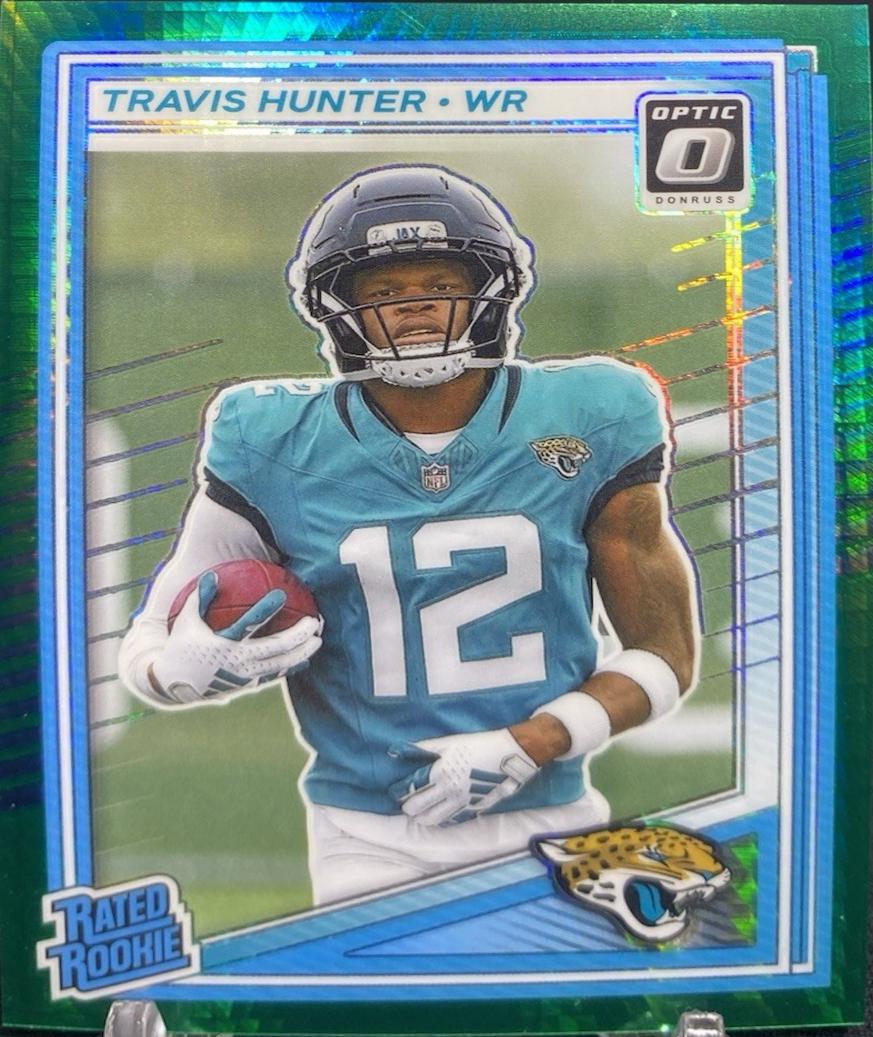 Travis Hunter [Green RPS Autograph] #201