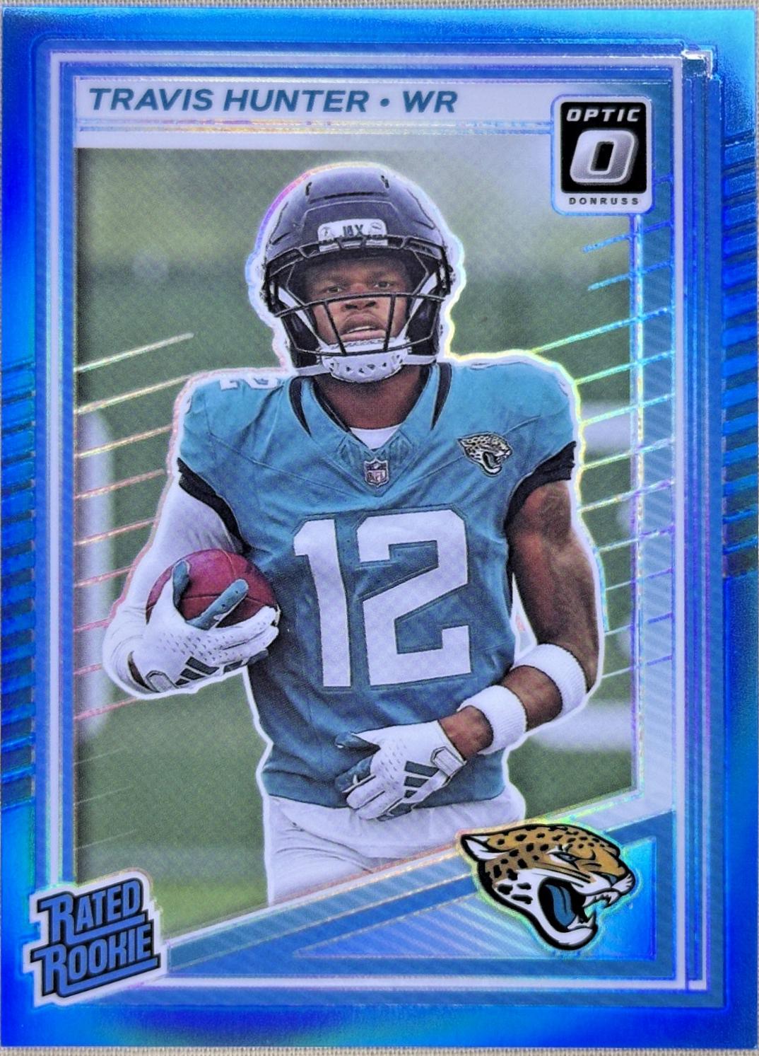 Travis Hunter [Neon Blue] #201