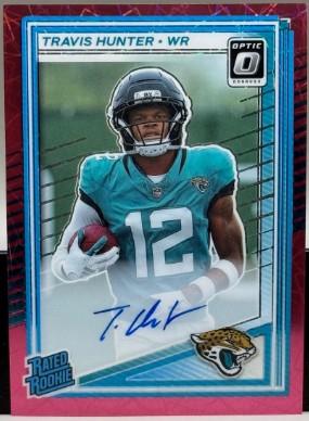 Travis Hunter [Pink Velocity RPS Autograph] #201