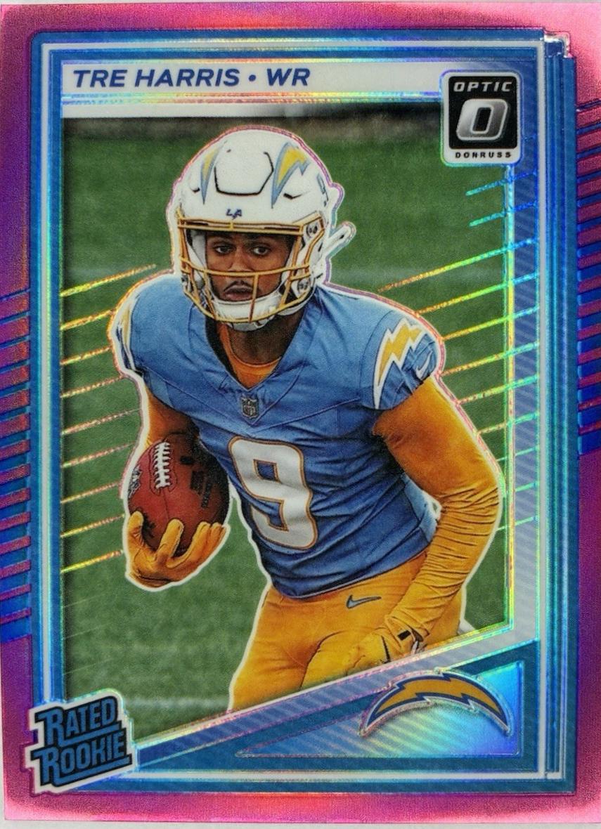 Tre Harris [Pink Velocity RPS Autograph] #229