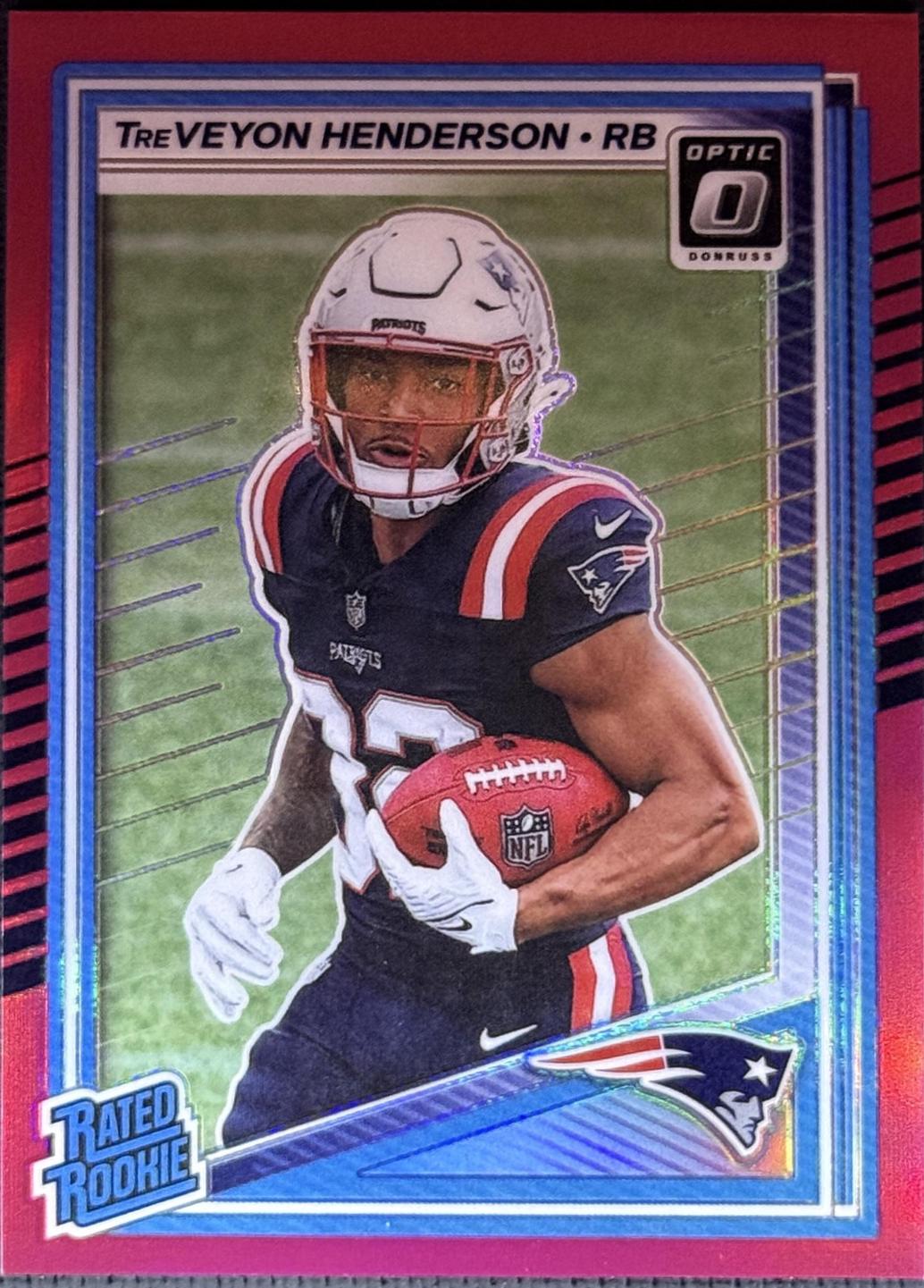 TreVeyon Henderson [Pink Velocity RPS Autograph] #248