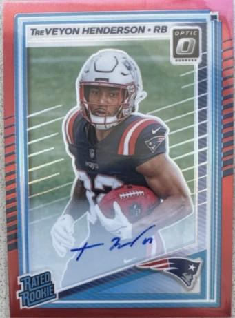 TreVeyon Henderson [Red RPS Autograph] #248