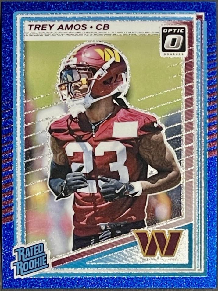 Trey Amos [Blue Autograph] #267