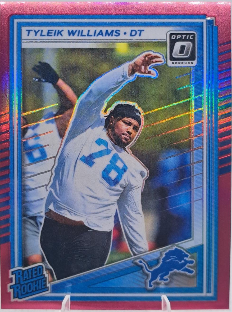 Tyleik Williams [Pink Velocity Autograph] #246