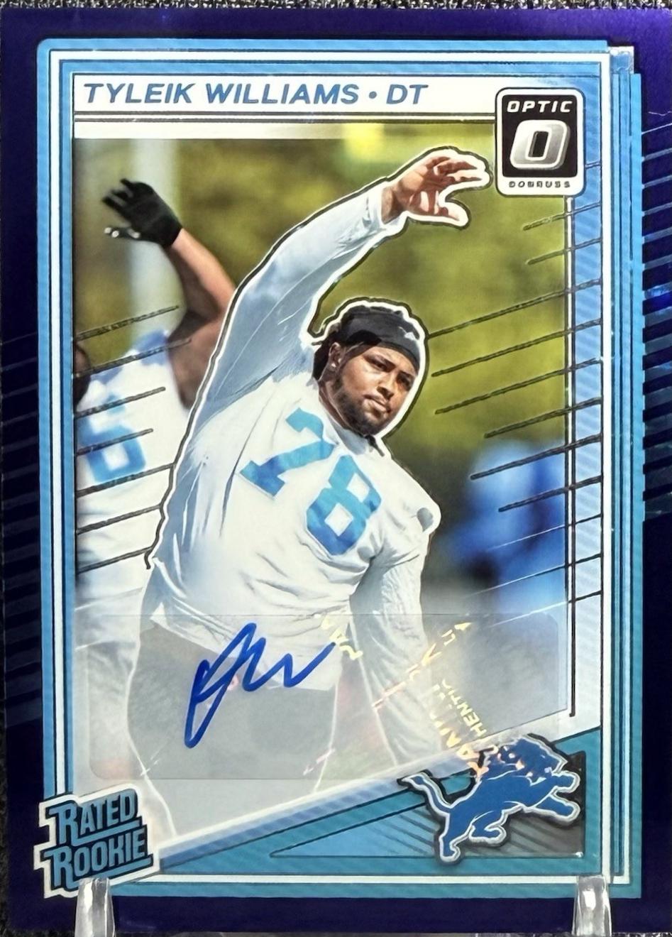 Tyleik Williams [Purple Stars Autograph] #246