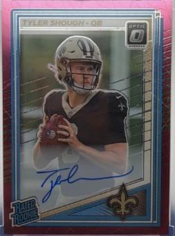 Tyler Shough [Pink Velocity RPS Autograph] #223