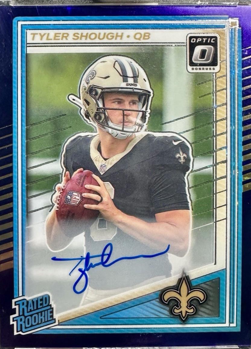 Tyler Shough [Purple Stars RPS Autograph] #223
