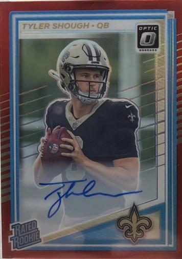 Tyler Shough [Red RPS Autograph] #223