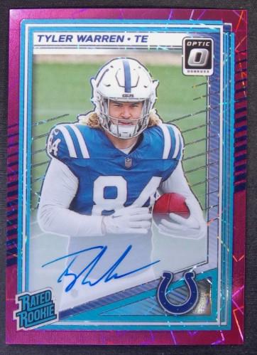 Tyler Warren [Pink Velocity RPS Autograph] #234