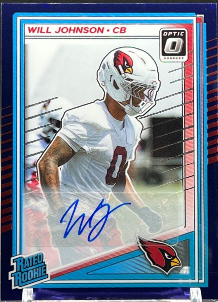 Will Johnson [Purple Stars Autograph] #247