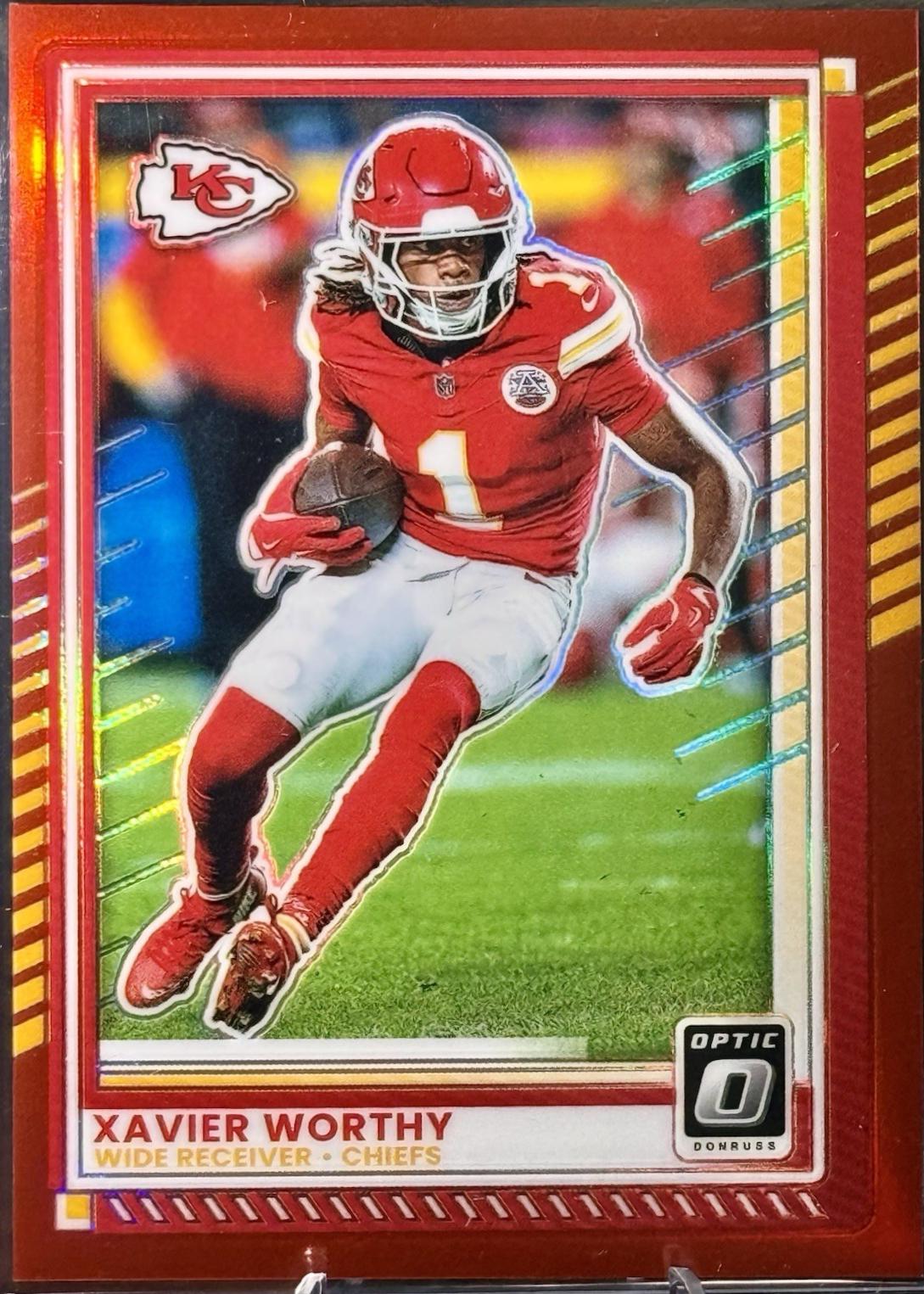 Xavier Worthy [Red] #123