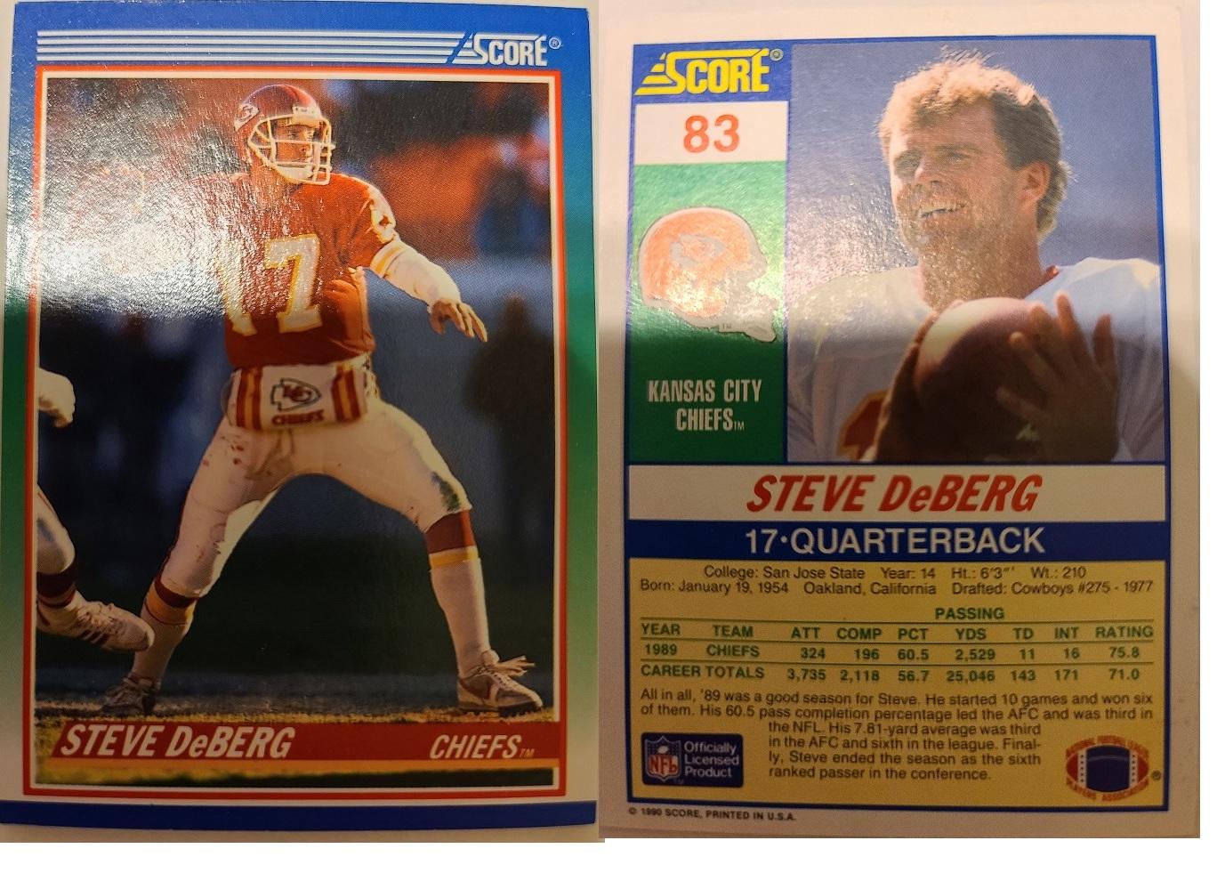 Steve DeBerg #83
