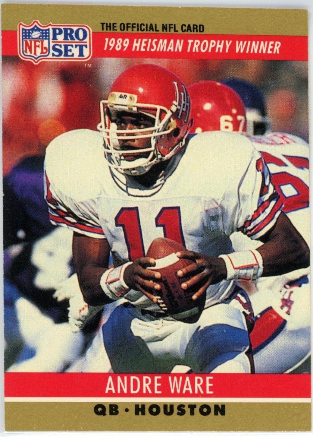 Andre Ware [No Drafted Stripe] #19