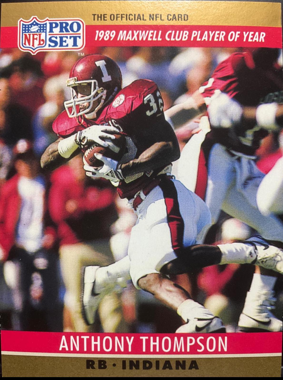 Anthony Thompson [No Drafted Stripe] #22