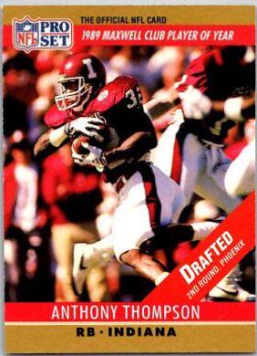 Anthony Thompson [With Drafted Stripe] #22