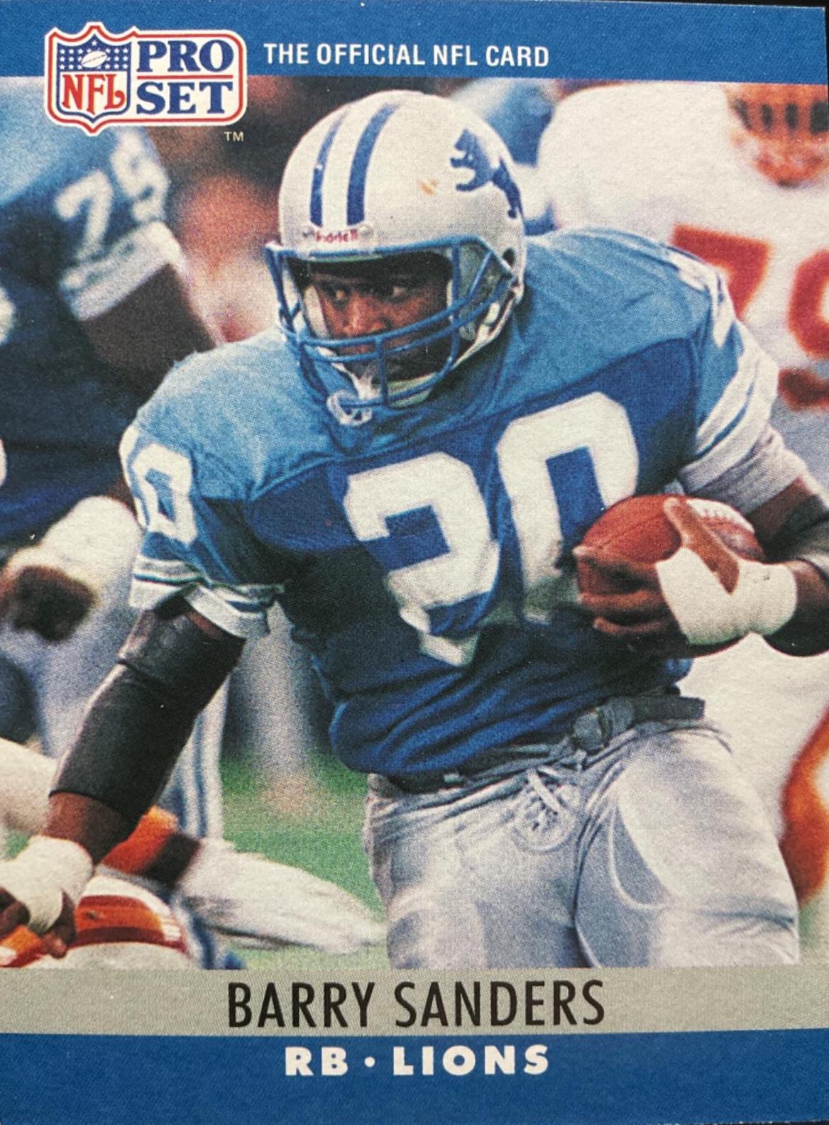 Barry Sanders #102