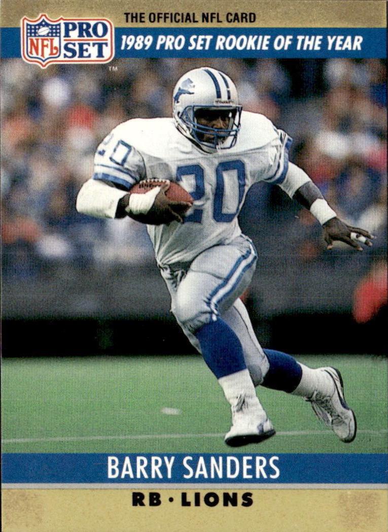 Barry Sanders: Rookie of the Year #1