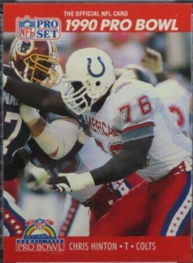 Chris Hinton [No Traded Banner on Front] #343