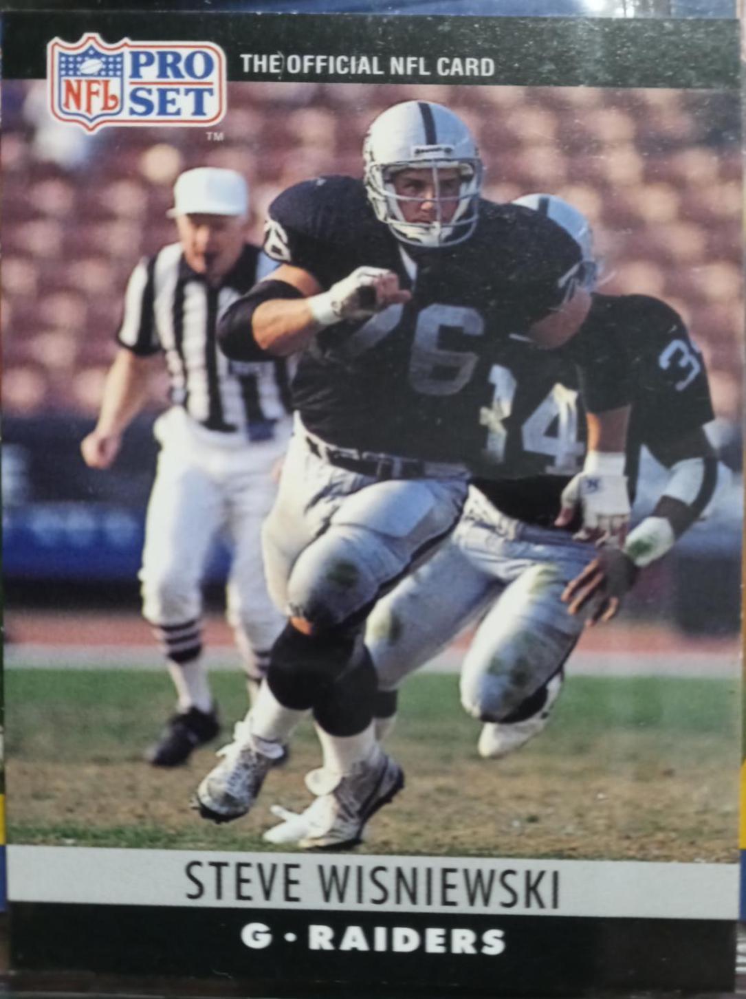 Steve Wisniewski [Blocking for Bo Jackson] #160