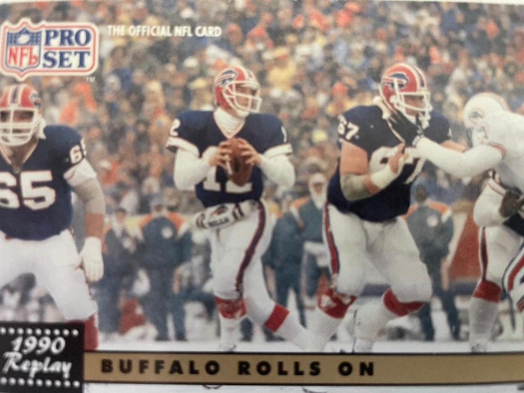 1990 Replay Buffalo Rolls On #341