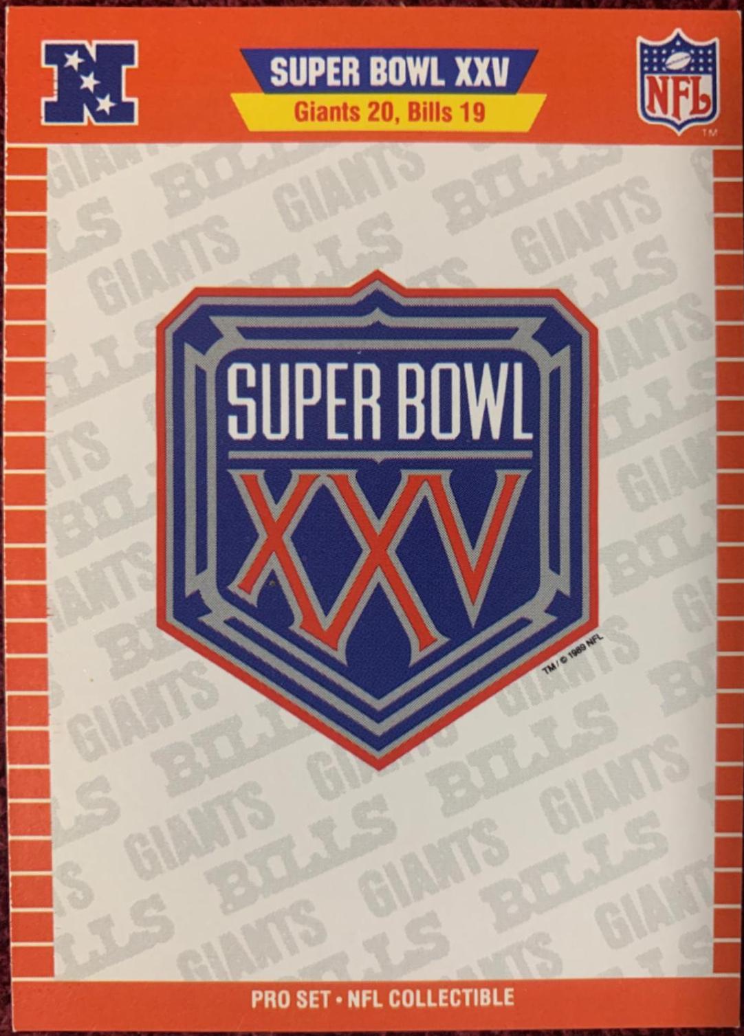 Super Bowl XXV #xxv