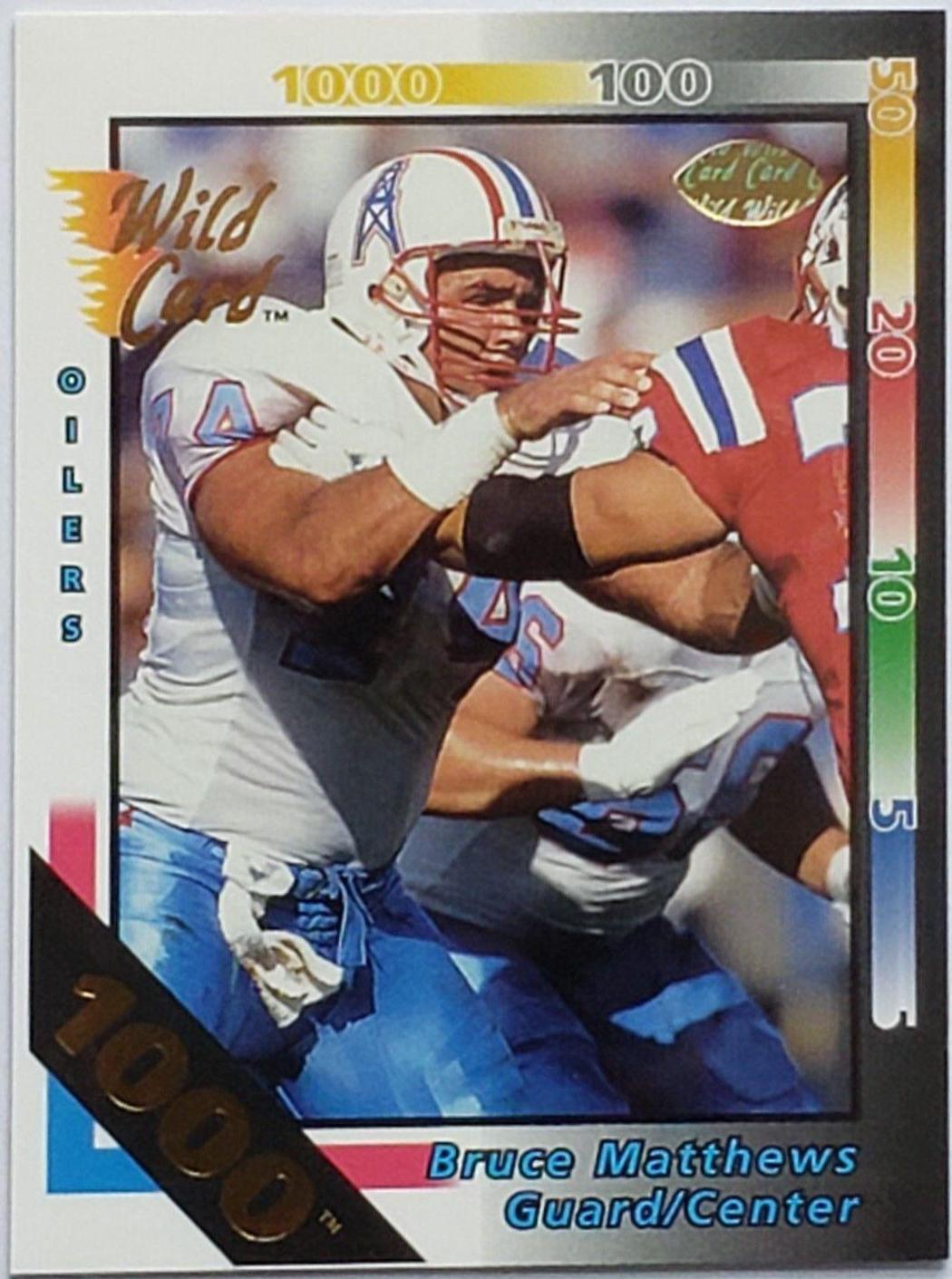Bruce Matthews [1000 Stripe] #87