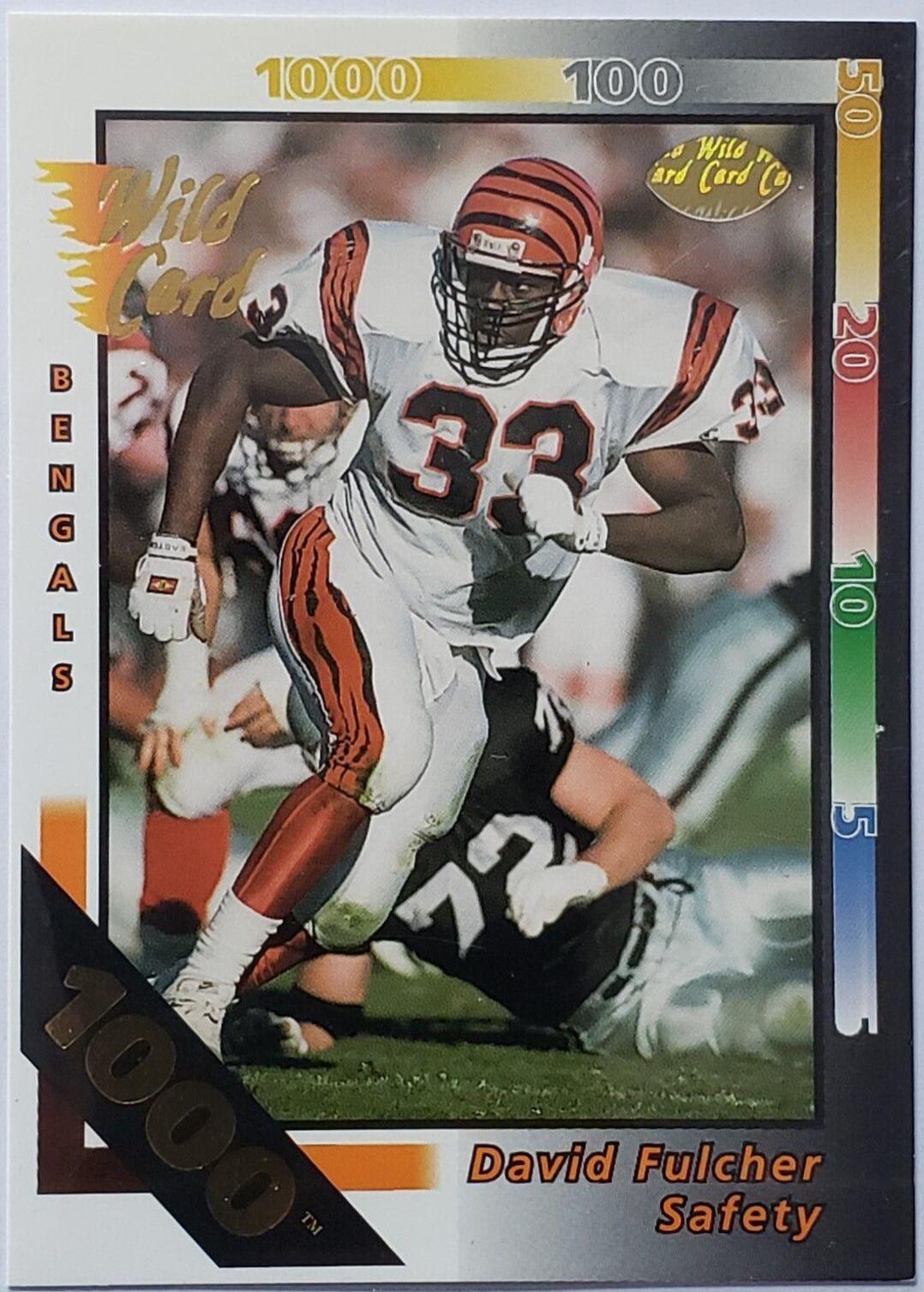 David Fulcher [1000 Stripe] #195