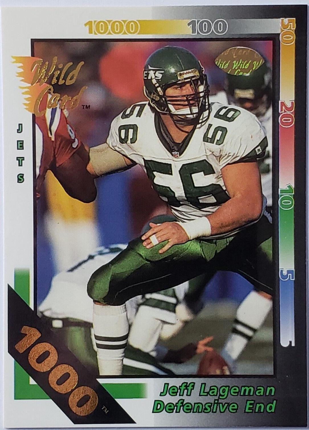 Jeff Lageman [1000 Stripe] #175