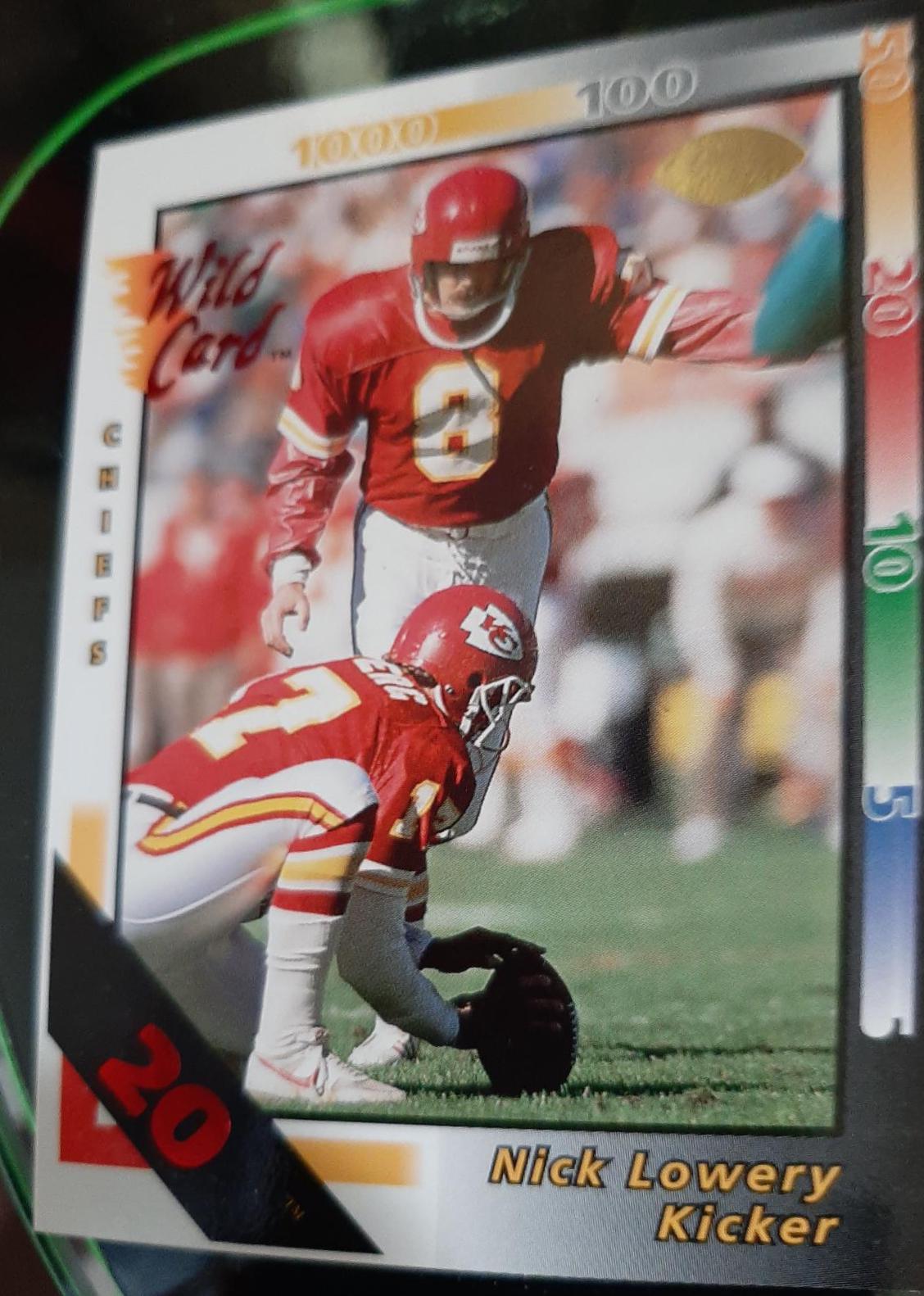 Nick Lowery [20 Stripe] #79