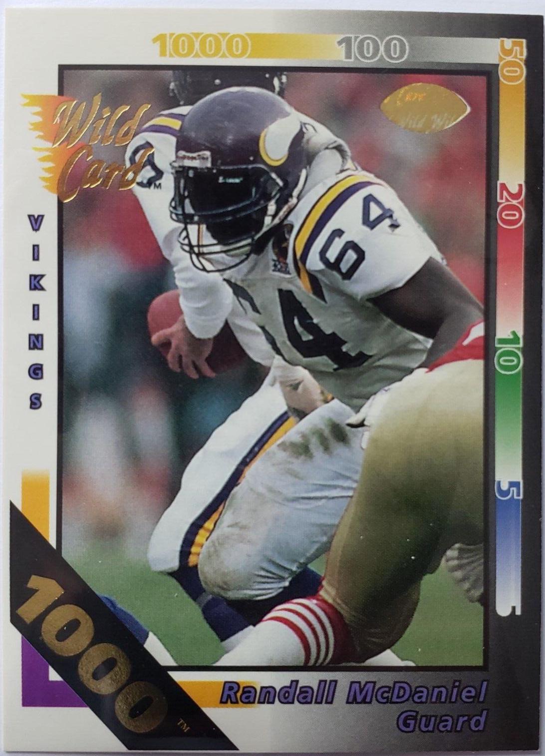 Randall McDaniel [1000 Stripe] #257