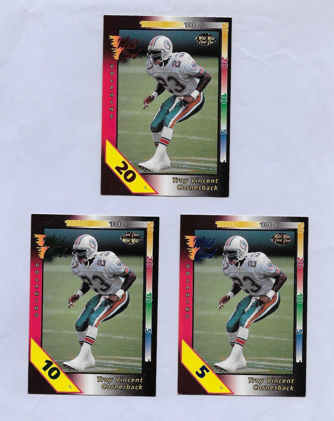 Troy Vincent [20 Stripe] #358