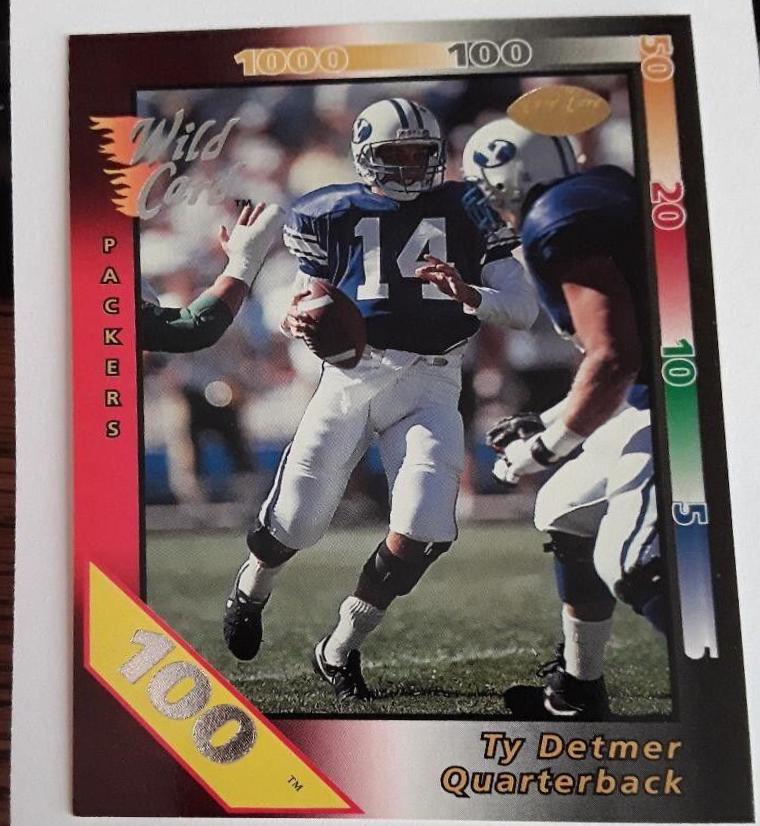 Ty Detmer [100 Stripe] #377