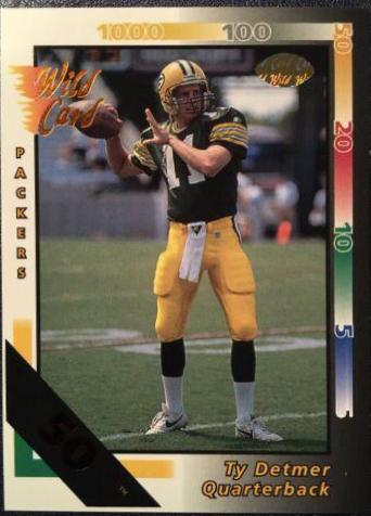 Ty Detmer [50 Stripe] #377