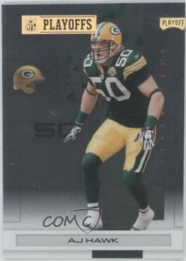 A.J. Hawk [Gold Metalized] #38