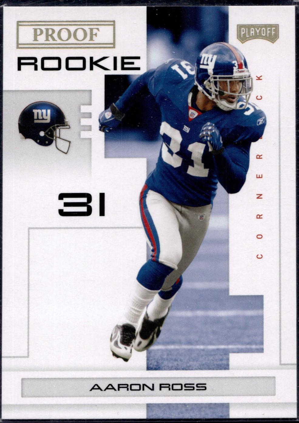 Aaron Ross [Gold Proof] #144