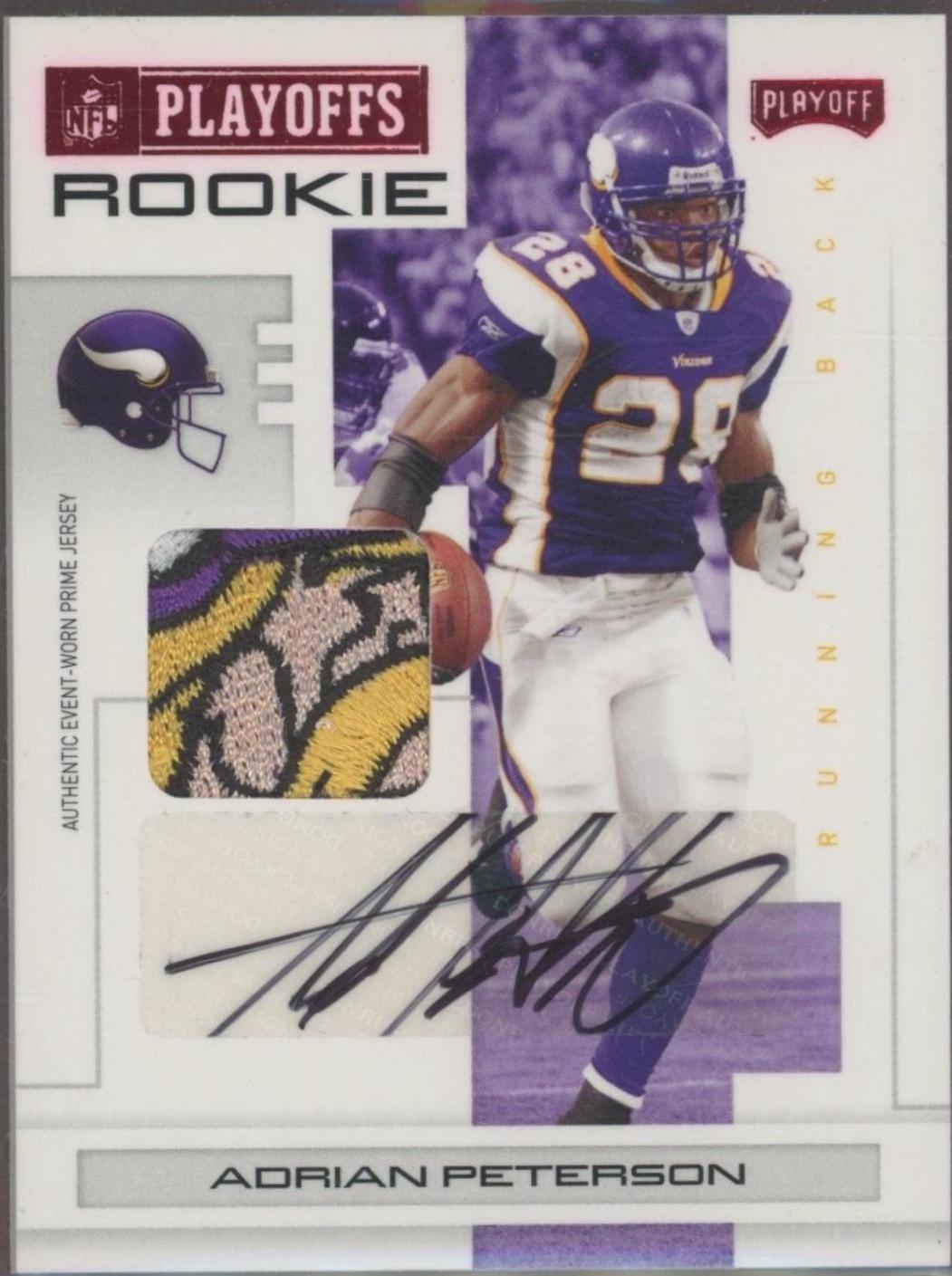 Adrian Peterson [Signature Material Red] #101