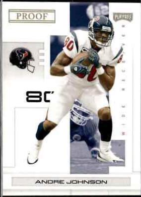 Andre Johnson [Gold Proof] #39