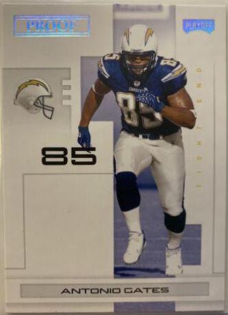 Antonio Gates [Silver Proof] #80