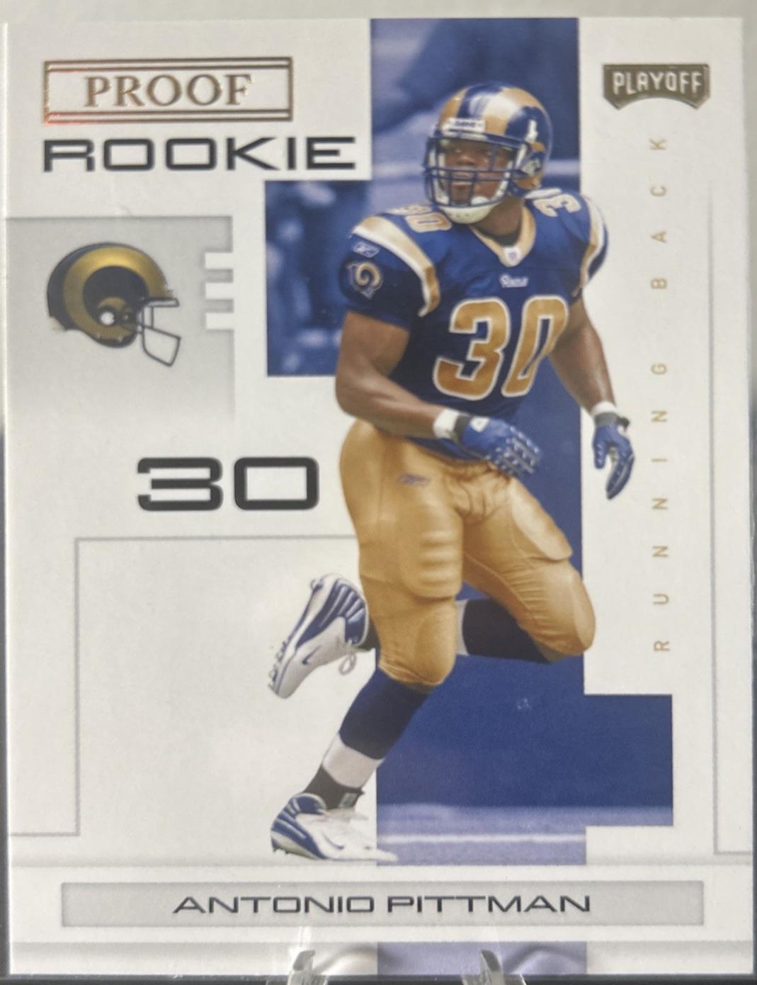Antonio Pittman [Gold Proof] #134