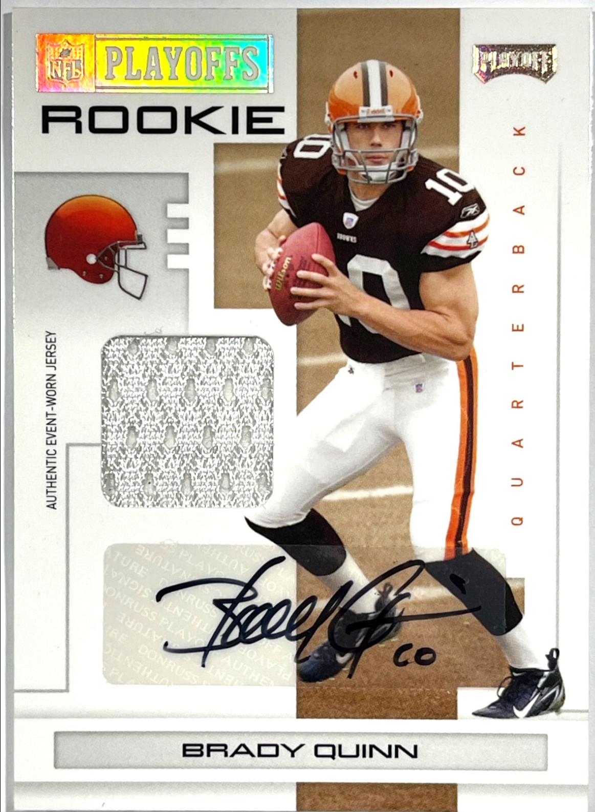 Brady Quinn [Signature Gold] #104