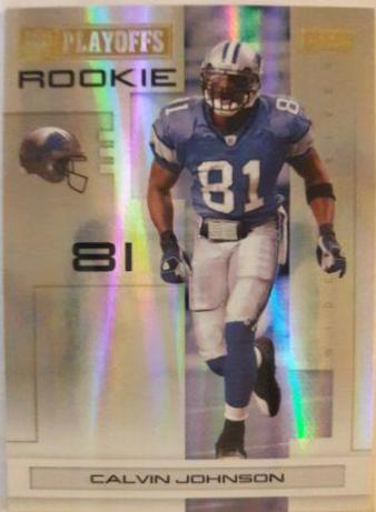 Calvin Johnson [Gold Holofoil] #107