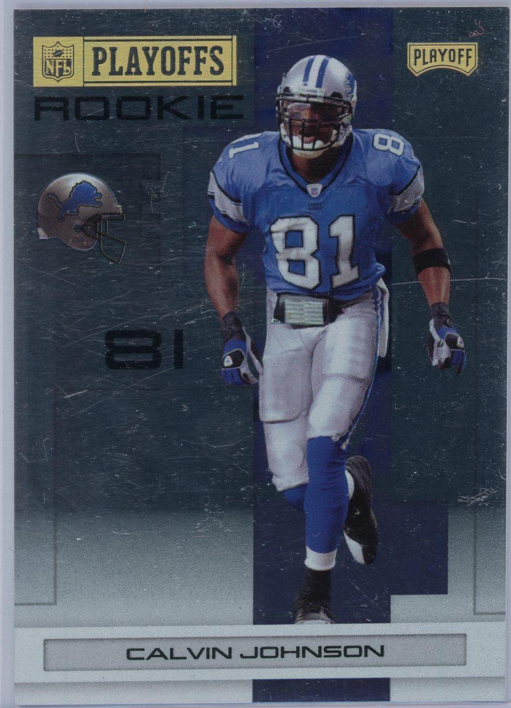 Calvin Johnson [Gold Metalized] #107