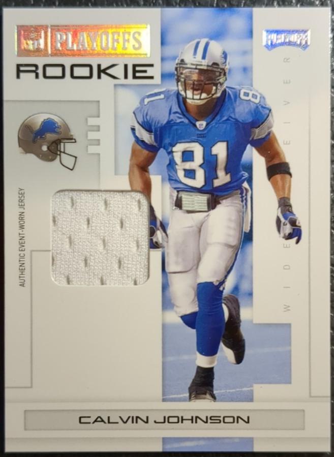 Calvin Johnson [Material Silver] #107