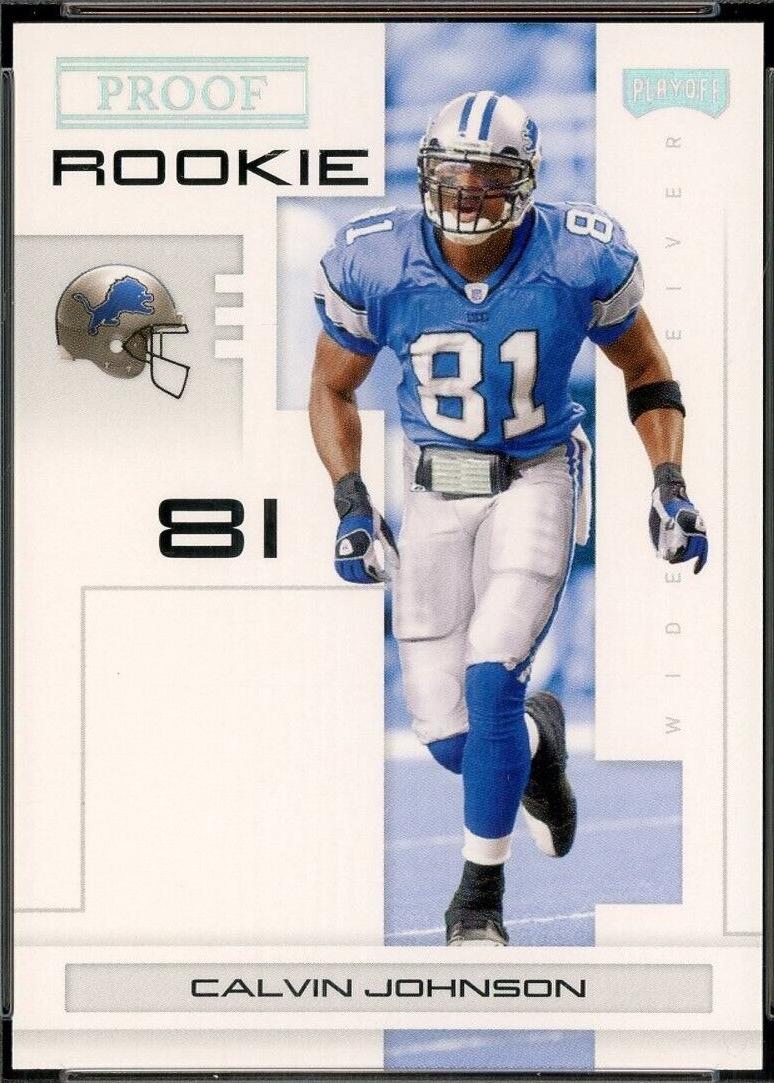 Calvin Johnson [Silver Proof] #107