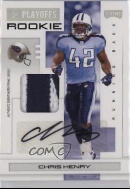 Chris Henry [Signature Silver] #108