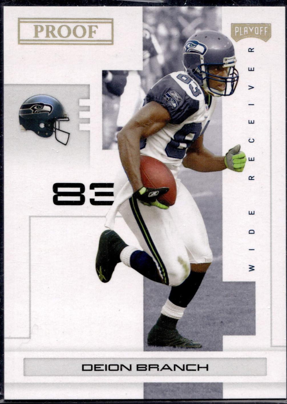 Deion Branch [Gold Proof] #88
