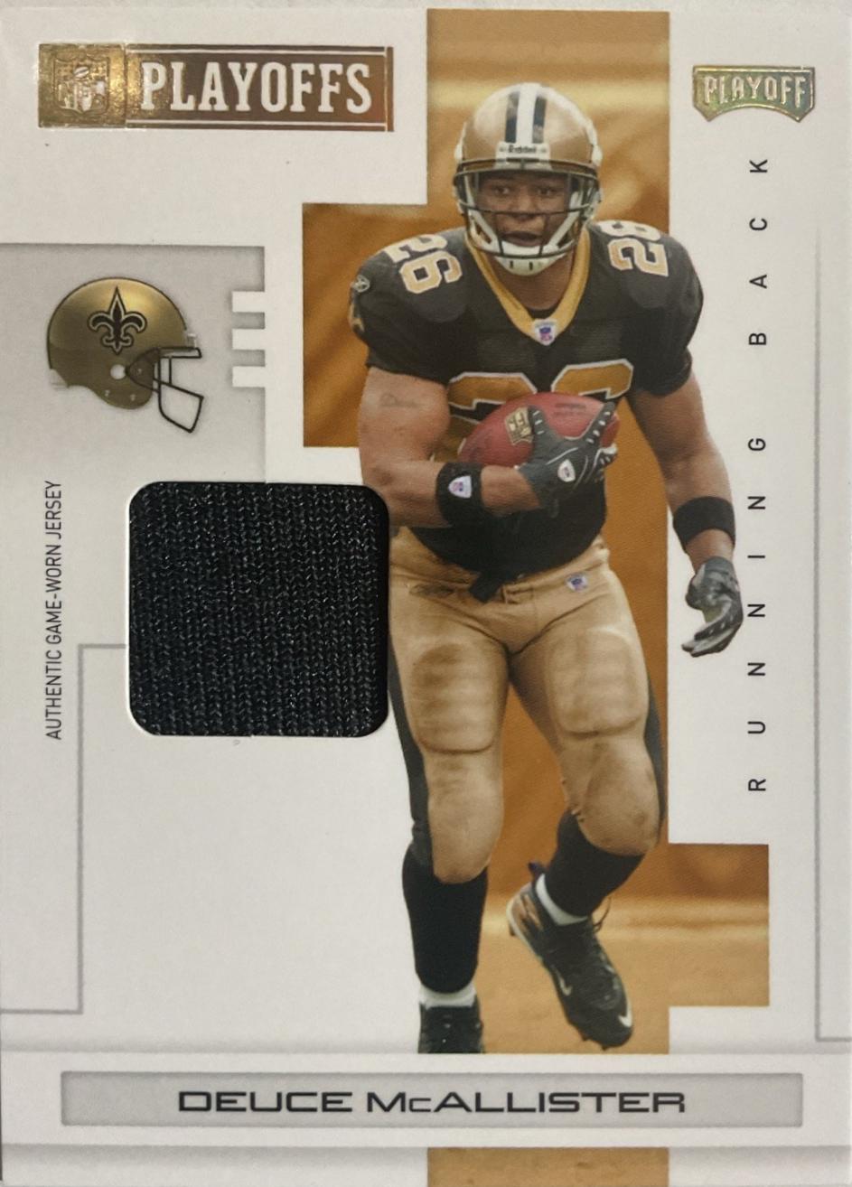 Deuce McAllister [Material Gold] #59