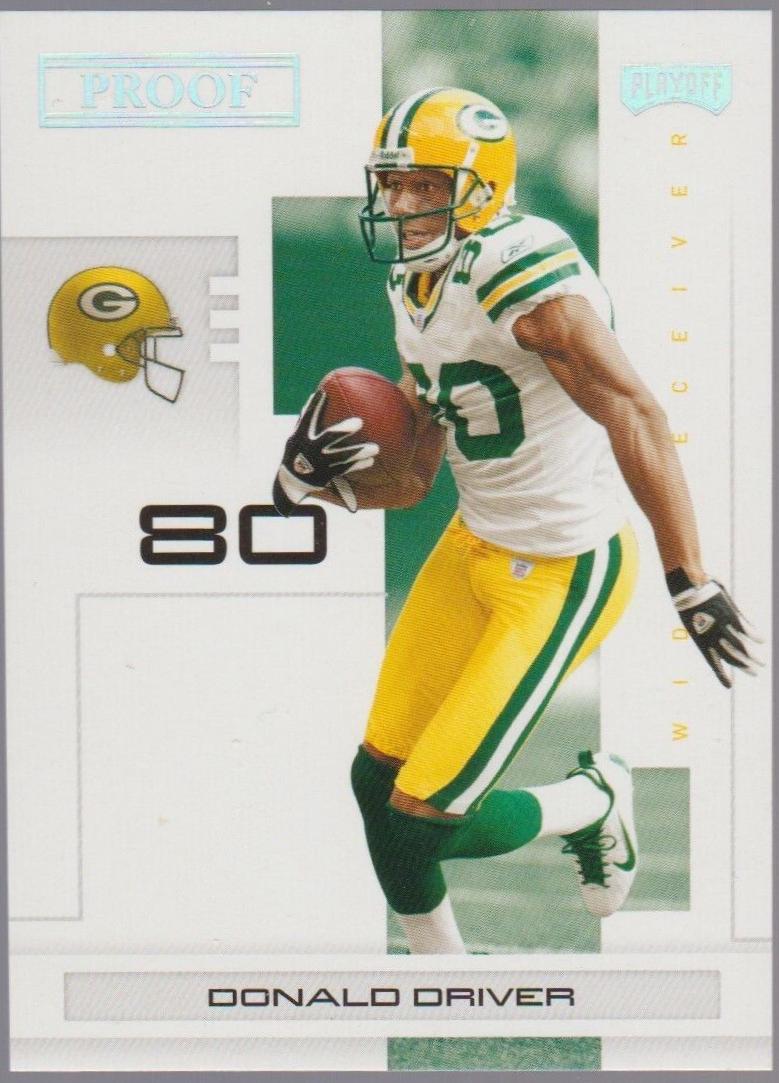 Donald Driver [Silver Proof] #36