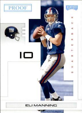 Eli Manning [Silver Proof] #66